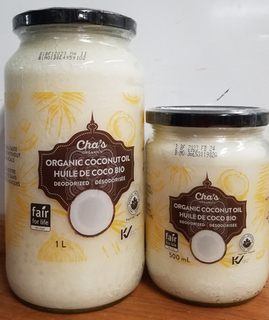 Coconut Oil - Deodorized Organic (Cha's)